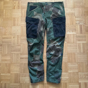 G-Star Rovic Mix 3D Tapered Camo cargo pants Size 36